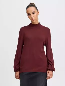 Вязаный свитер эрафа Ichi, бордовый