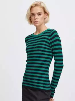 Вязаный свитер эрафа Ichi, зеленый