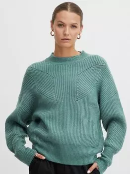 Вязаный свитер эрилл Ichi, синий