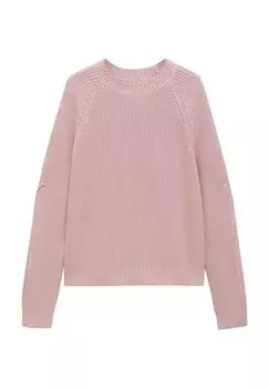 Вязаный свитер ARM Mango Kids, розовый