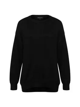 Вязаный свитер Armani Exchange, черный