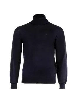 Вязаный свитер Armani Exchange, синий