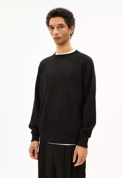 Вязаный свитер ARMEDANGELS, цвет black