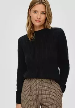 Вязаный свитер AUS MIX s.Oliver, цвет schwarz