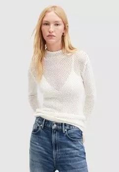 Вязаный свитер AVRIL AllSaints, цвет chalk white
