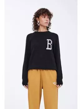 Вязаный свитер BALL, синий