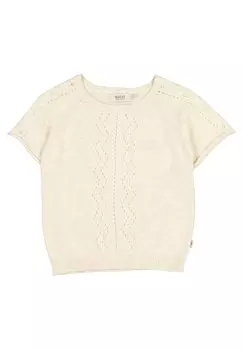 Вязаный свитер BELLA Wheat, цвет cloud melange