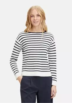 Вязаный свитер Betty Barclay, цвет patch cream dark blue