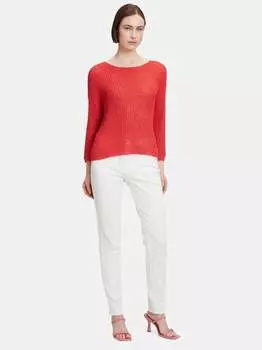Вязаный свитер Betty Barclay, красный