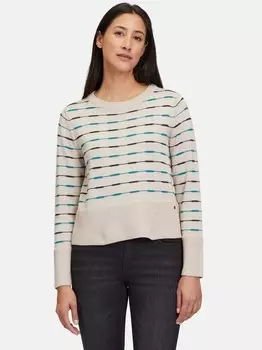 Вязаный свитер Betty & Co, бежевый