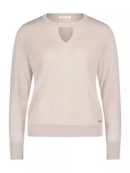 Вязаный свитер BETTY & CO, бежевый