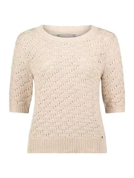 Вязаный свитер BETTY & CO, бежевый