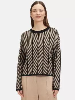 Вязаный свитер Betty & Co, черный