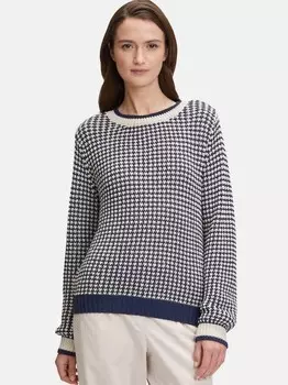 Вязаный свитер Betty & Co, синий