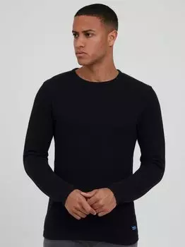 Вязаный свитер бхалфоны Blend, черный