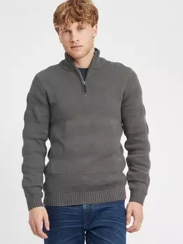 Вязаный свитер бхгаспар Blend, серый