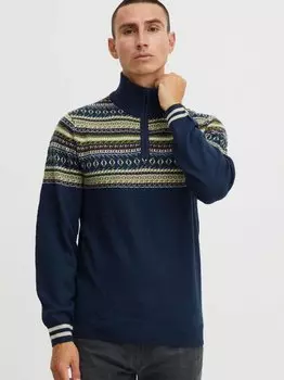 Вязаный свитер bhgrote Blend, синий