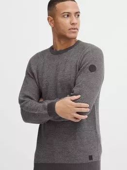 Вязаный свитер бхомен Blend, серый