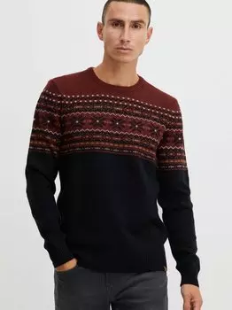 Вязаный свитер bhtjerik Blend, черный