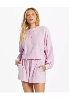 Вязаный свитер Billabong, цвет purple