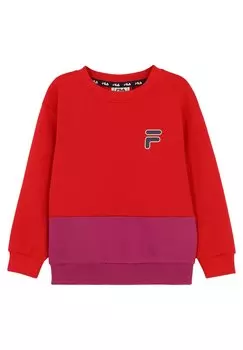 Вязаный свитер BINDERUP Fila, цвет wild aster true red
