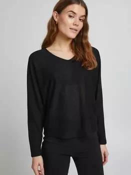 Вязаный свитер бисиф B.Young, черный