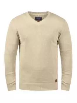 Вязаный свитер BLEND, бежевый