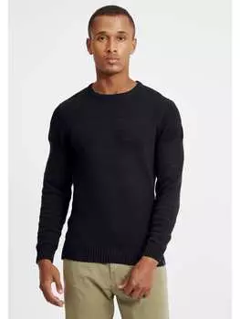 Вязаный свитер BLEND, цвет nachtschwarz