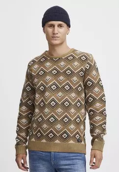 Вязаный свитер Blend, коричневый