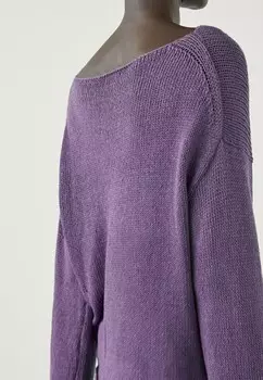 Вязаный свитер BLEND Massimo Dutti, лиловый