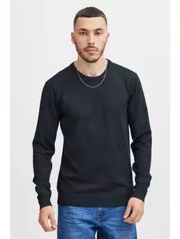 Вязаный свитер BLEND, средне-синий