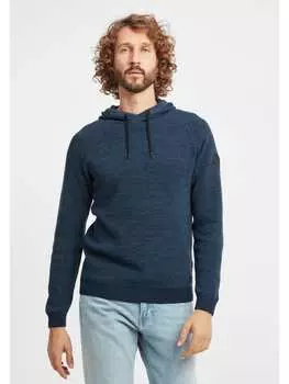 Вязаный свитер BLEND, средне-синий