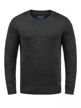 Вязаный свитер BLEND, темно-серый