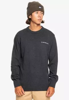 Вязаный свитер BLOODY MONDAY MIT RUNDHALSAUSSCHNITT Quiksilver, антрацит