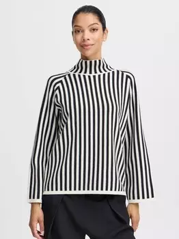 Вязаный свитер бётари B.Young, черный