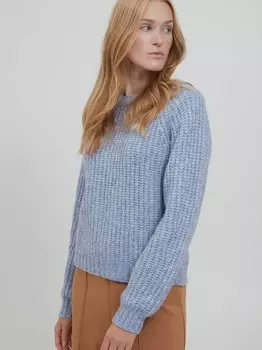 Вязаный свитер бёксана B.Young, синий