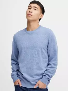 Вязаный свитер брабрутон Blend, синий