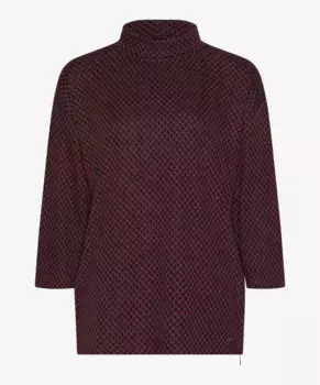 Вязаный свитер Brax "Стиль СИНДИ", красный