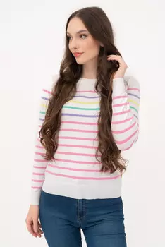 Вязаный свитер Budmil, белый