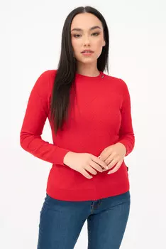 Вязаный свитер Budmil, красный