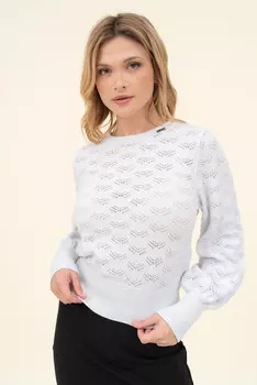 Вязаный свитер Budmil, кремовый