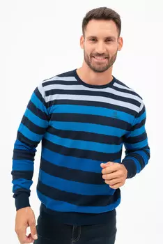 Вязаный свитер Budmil, синий