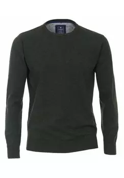 Вязаный свитер BUNDLE MIT RUNDHALSAUSSCHNITT IN VERSCHIEDENEN Redmond, цвет dunkelgrn