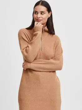 Вязаный свитер bymilo B.Young, коричневый