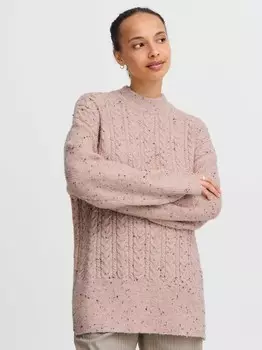 Вязаный свитер быната B.Young, розовый