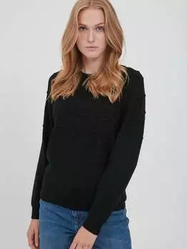 Вязаный свитер bynonina B.Young, черный