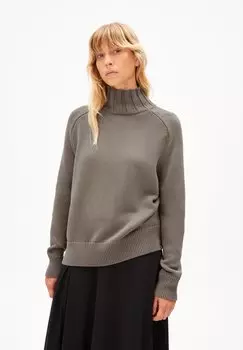 Вязаный свитер CAAMILE ARMEDANGELS, цвет muddy water