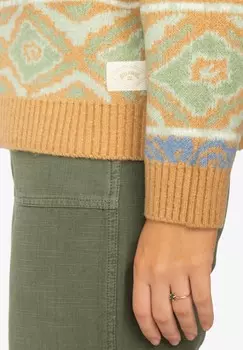 Вязаный свитер CAMP, RUNDHALSAUSSCHNITT Billabong, разноцветный