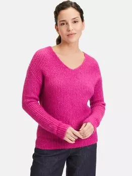 Вязаный свитер Cartoon, фиолетовый