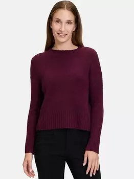 Вязаный свитер Cartoon, фиолетовый